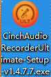 cinch audio recorder install